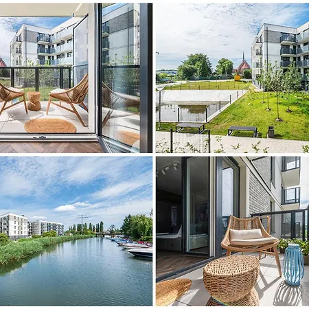 Lazurowy Vibe - Zabookowani Appartement Gdańsk